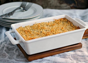 Creamy and Crunchy Corn Casserole