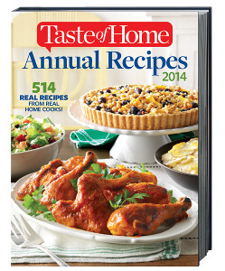 Taste of Home Annual Recipes Cookbook 2014 Review