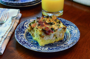 Broccoli Bacon Breakfast Bake