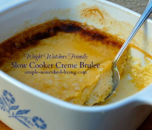 Two-Hour Slow Cooker Creme Brulee