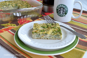 Spinach Artichoke Egg Casserole