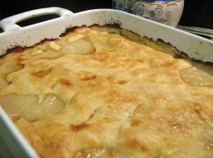 Light Chicken Pot Pie Casserole