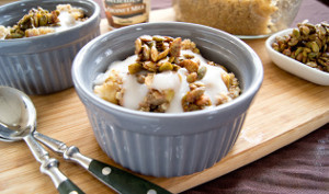 Apple Cinnamon Quinoa Casserole