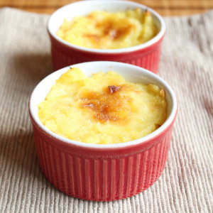 Mashed Yam and Sweet Potato Casserole