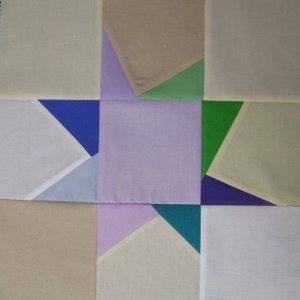 Wonky Star Quilt Block