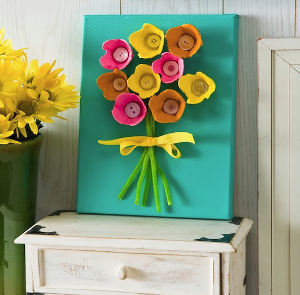 Charming Egg Carton Art Charming Egg Carton Art