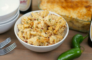 Jalapeno Bacon Macaroni and Cheese