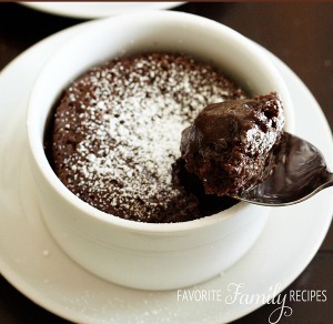 Carnival Cruise Line Copycat Chocolate Melting Cake