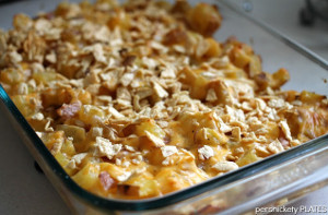 Healthier Cheesy Potato Casserole