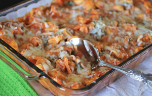 Spinach Tortellini Bake