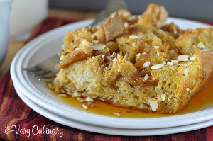 Pumpkin French Toast Casserole