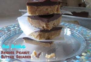 No-Bake Homemade Reese's Squares