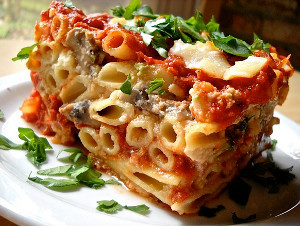 Embarrassingly Easy Baked Ziti