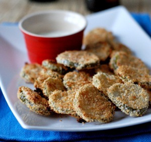 Copycat Oven Fried Pickles