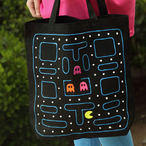 Pac-Man DIY Tote Bag