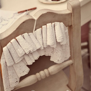 Angel Wings Chair Garland