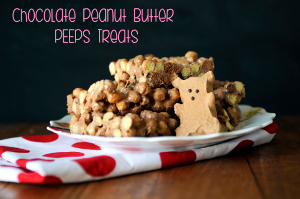 Crunchy Chocolate Peanut Butter PEEPS Treats