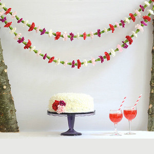 Darling Strung Flower Garland