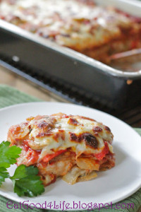 Chicken Sausage Enchilada Casserole