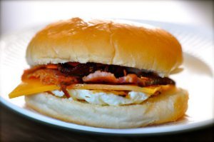 Knockoff Whataburger Breakfast On a Bun