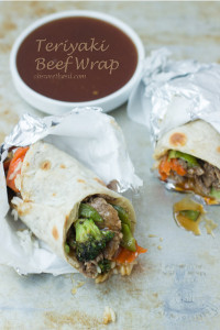 Teriyaki Beef Wraps