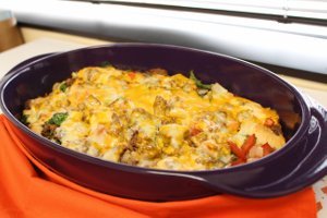 Bubble-Up Hamburger Casserole Bubble-Up Hamburger Casserole