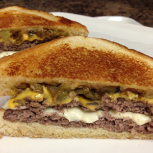 Whataburger Copycat Green Chile Double Cheeseburger Whataburger Copycat Green Chile Double Cheeseburger