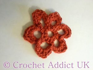 Butterfly Weed Crochet Flower