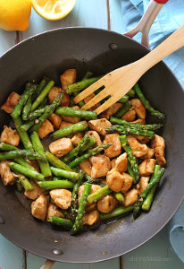 Chicken and Asparagus Lemon Stir Fry Chicken and Asparagus Lemon Stir Fry