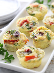 Mediterranean Mini Frittatas