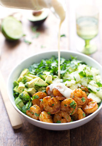 Shrimp and Avocado Salad