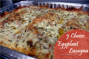 5-Cheese Eggplant Lasagna