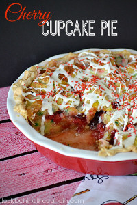 Cherry Cupcake Pie