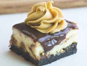 Reese's Butterfinger Cheesecake Bars