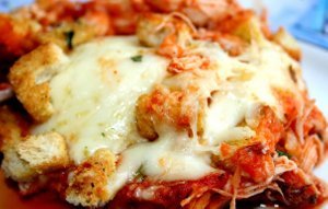 Cheesy Chicken Parmesan Casserole