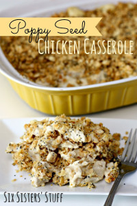 Crunchy Poppy Seed Chicken Casserole