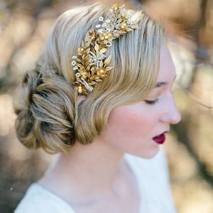 Glammest of Glam Wedding Updos for Long Hair