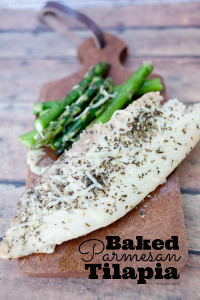 Easy Baked Parmesan Tilapia