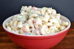 Buttermilk Ranch Pasta Medley Salad