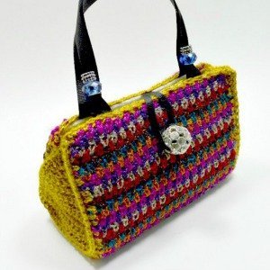 Quirky Crochet Handbag Quirky Crochet Handbag