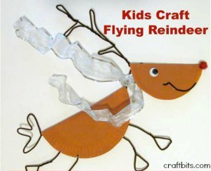 Reindeer Paper Plate Crafts