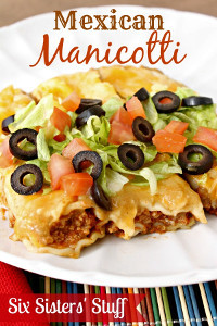 Mexican Manicotti