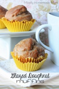 Glorious Glazed Donut Muffins