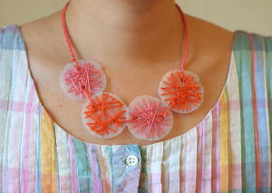 Trendy String Art Necklace Trendy String Art Necklace