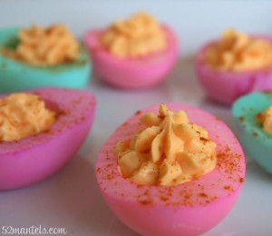 Colorful Deviled Eggs