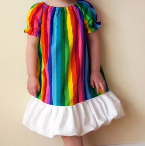 Happy as a Rainbow Dress