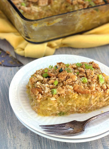 Chicken Noodle Spaghetti Squash Casserole