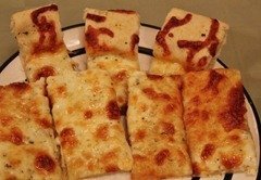 Homemade Little Caesar's Cheesy Italian Bread