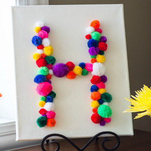 Pom Pom Monogram