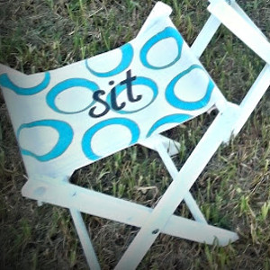 DIY Folding Camp Chair | AllFreeHolidayCrafts.com